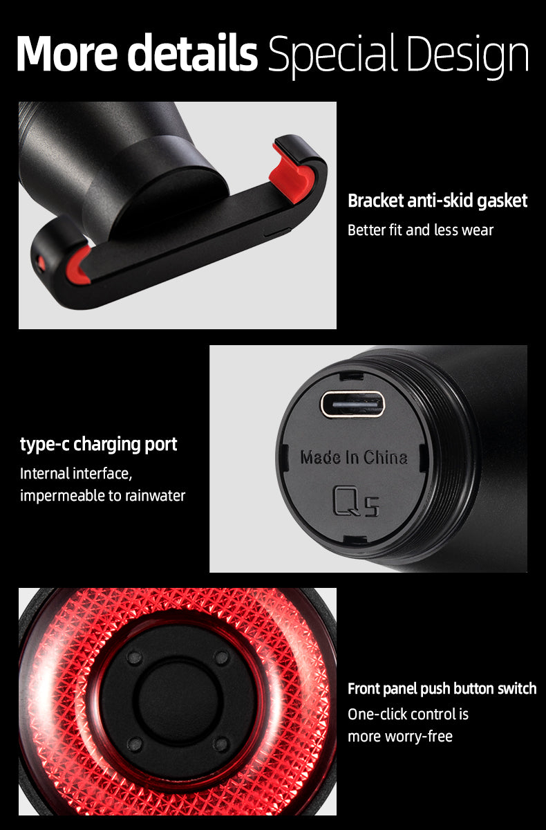 ROCKBROS Q5 Smart Rear Light