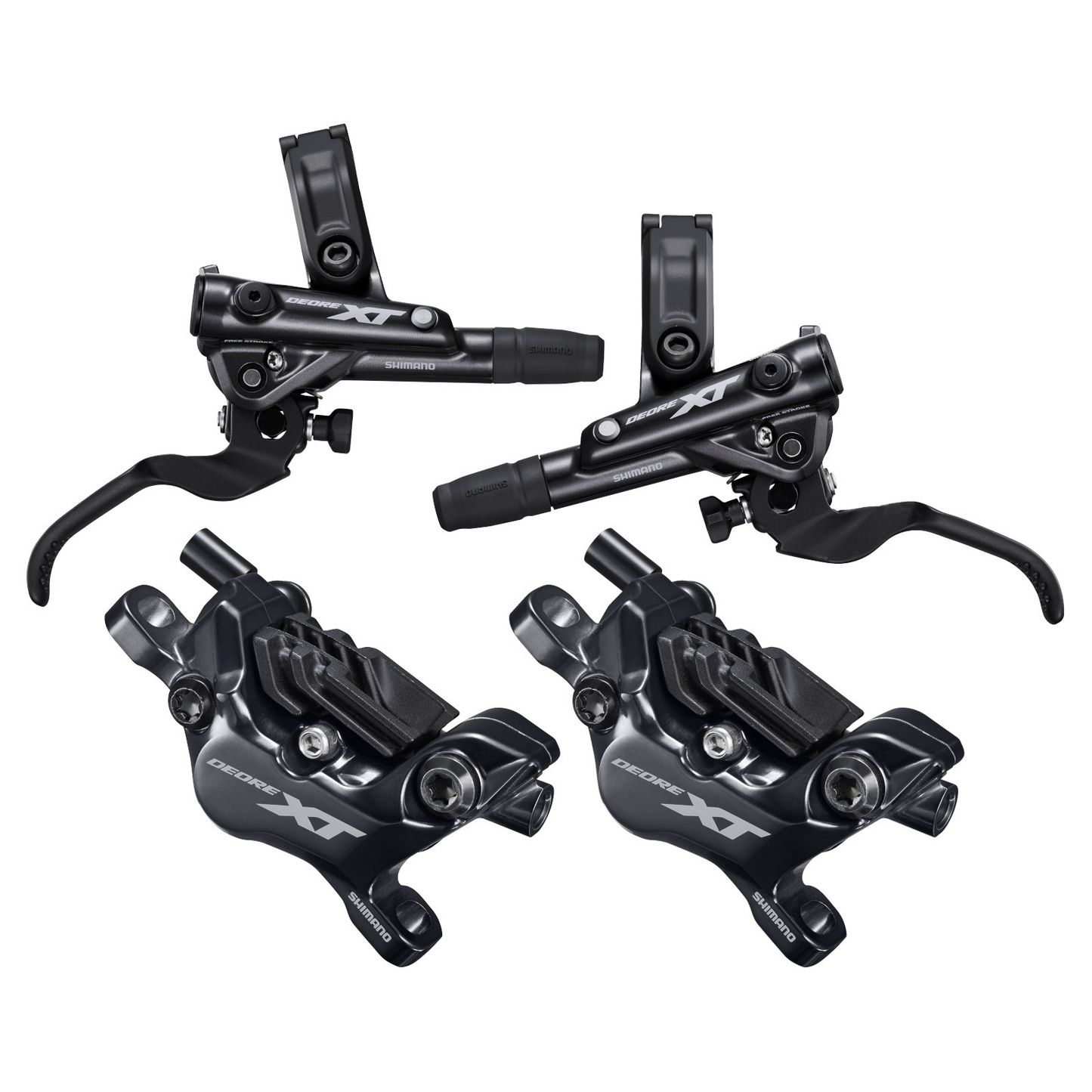 SHIMANO Deore XT Disc Brake 4-Pistons BL-M8100 + BR-M8120