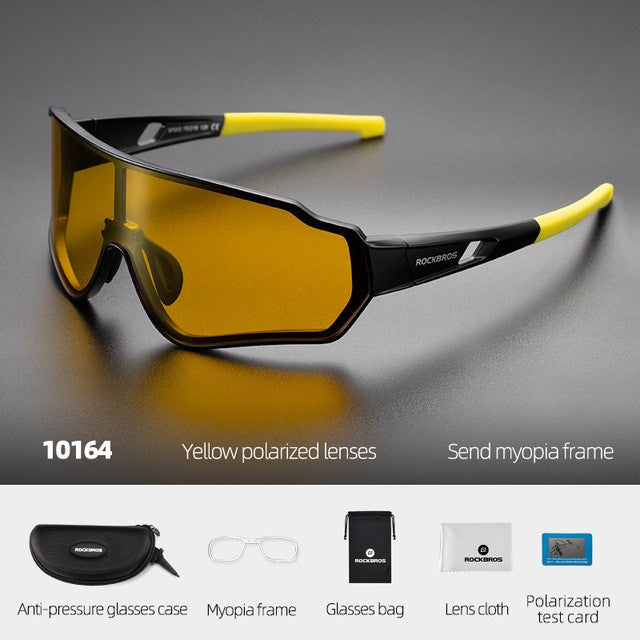 ROCKBROS Cycling Glasses Men Women Photochromic Outdoor Sport Hiking Eyewear Inner Frame Bicycle Glasses -10161