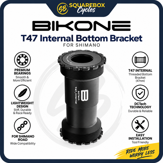Bikone T47 Internal Steel Bottom Bracket (Shimano 24mm)