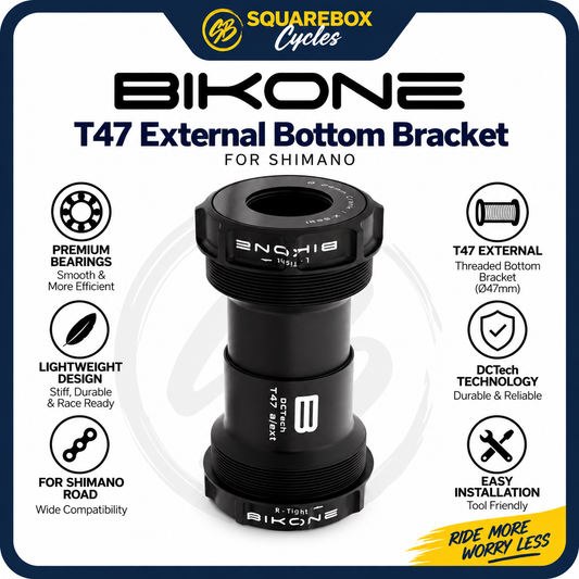 Bikone T47 External Steel Shimano Bottom Bracket