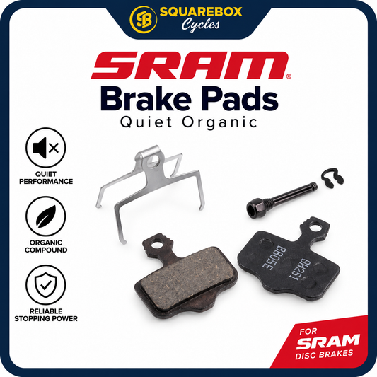 SRAM Disc Brake Pads (Small) Organic – Black