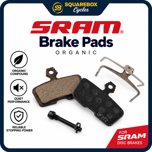SRAM Disc Brake Pads (Large) Organic – Black