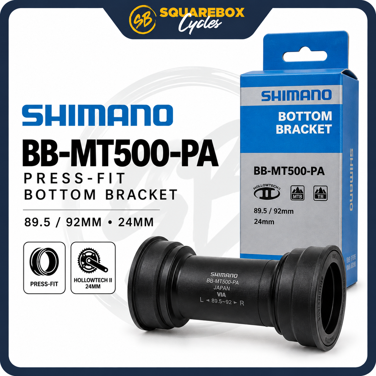 Shimano Deore BB-MT500-PA Bottom Bracket Press Fit
