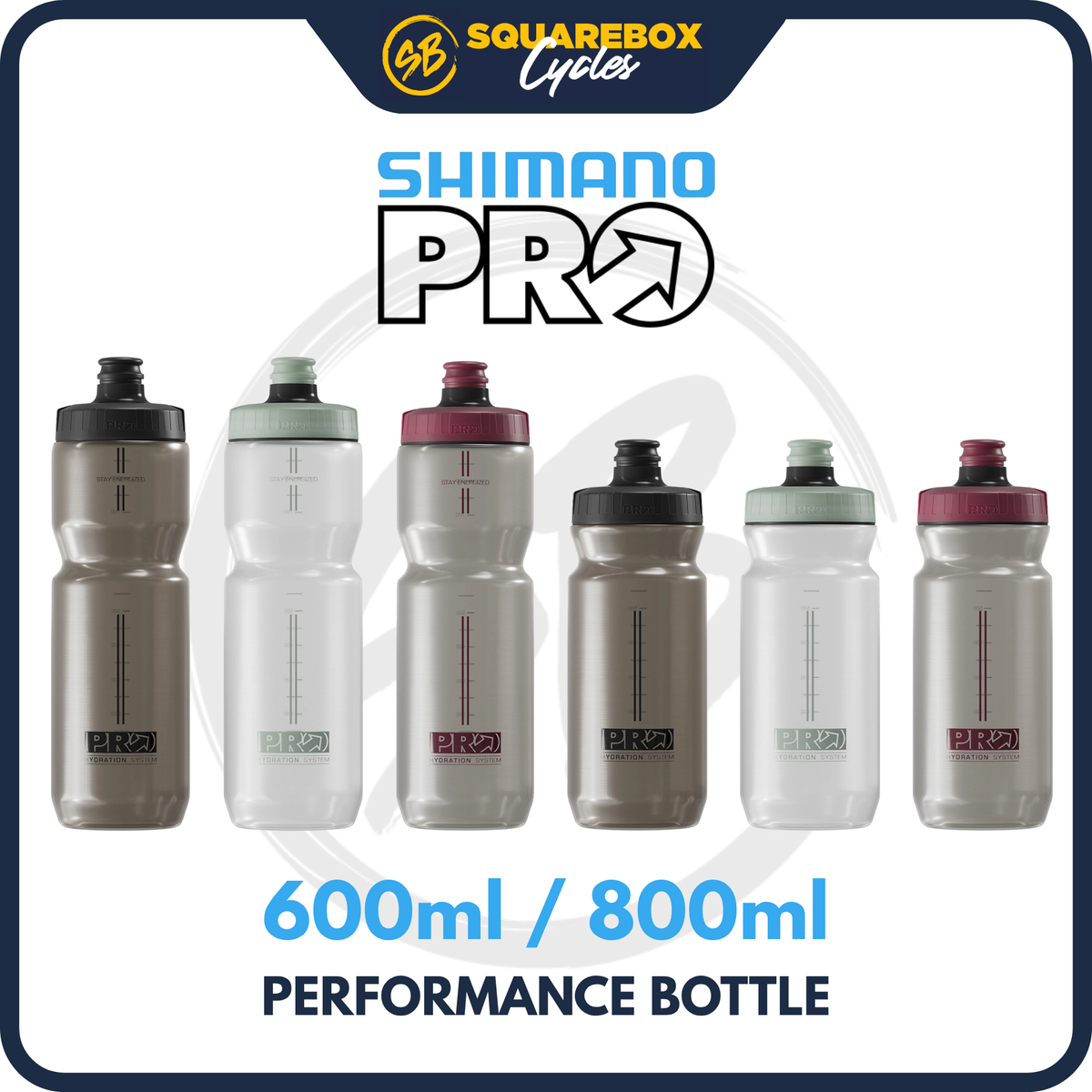 SHIMANO Pro Water Bottle