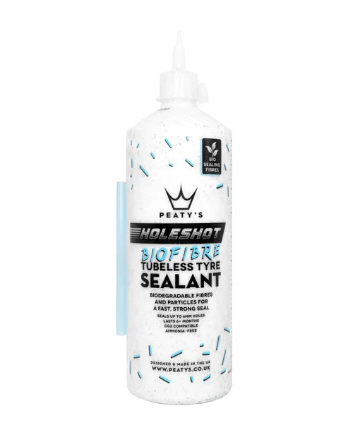 Peaty's Holeshot BioFibre Tubeless Sealant