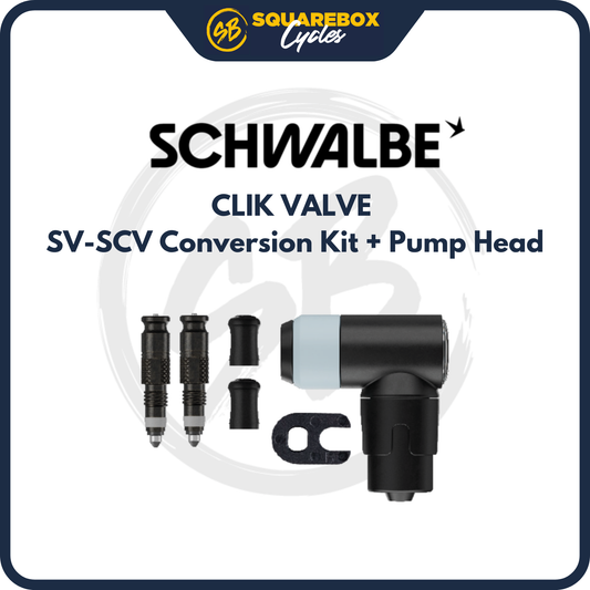 Schwalbe Clik Valve Conversion Kit with Pump Head