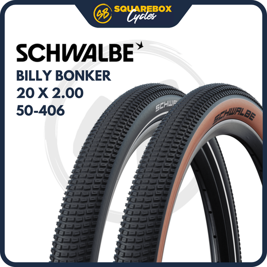 Schwalbe Billy Bonkers 20 x 2.00 Folding Tyre (50-406)