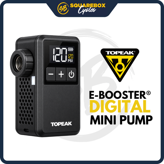 Topeak E-Booster Digital Mini Electric Pump 120PSI