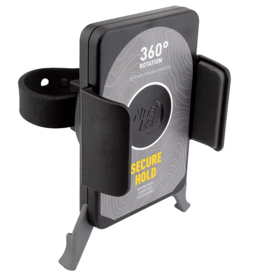 Nite Ize Squeeze Rotating Phone Bar Mount (Black)