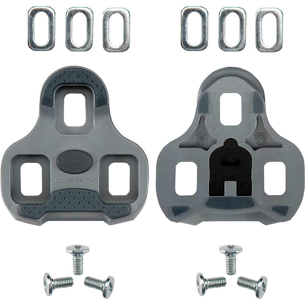 LOOK Cycle KEO Grip Cycling Cleats with Memory Positioner Function Anti-Slip TPU Surface Clipless Pedal for Bicycle