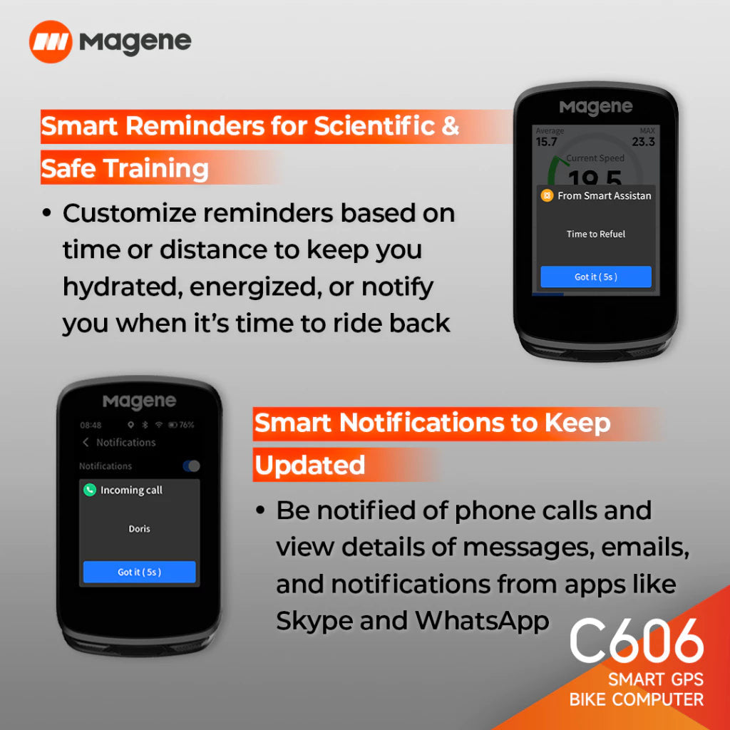 Magene C606 GPS Bike Computer