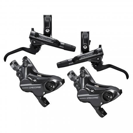 SHIMANO Deore BL-M6100, BR-M6120 4 Piston Hydraulic Brake Set