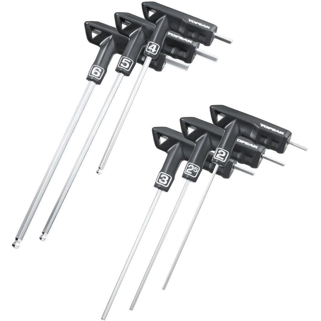 Topeak T-Handle DuroHex Wrench Set 2-6 mm