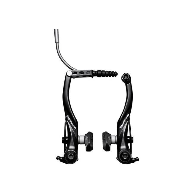 SHIMANO V-brake BR-T4000 FRONT & REAR S65T SHOE BLACK