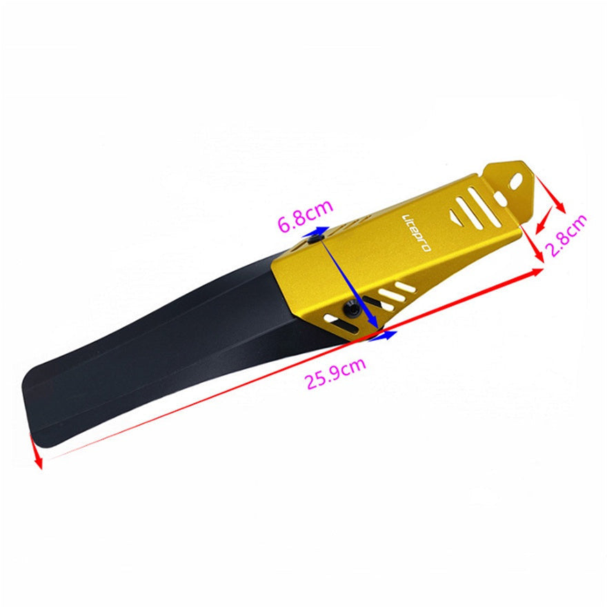 Litepro Folding Bike Fender 412 P8 Mud Removal Board For Dahon Fnhon 16 20 Inch Bicycle Mudguard
