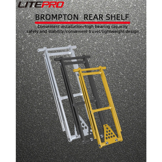 Litepro Folding Rear Rack for Trifold Bikes