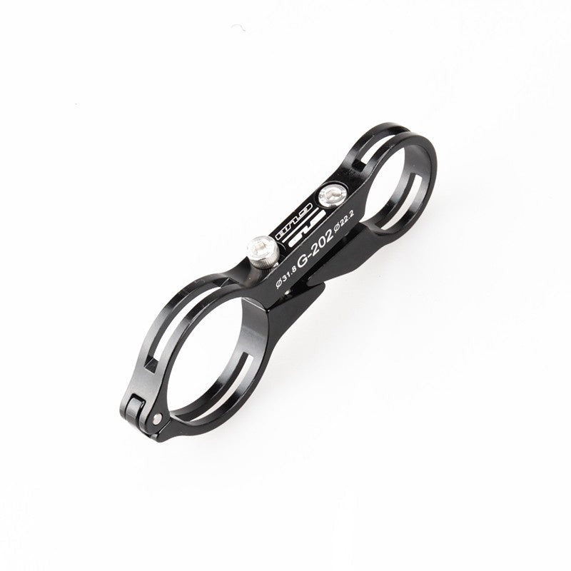 GUB G-202 Carbon Fiber Bicycle Handlebar Extender 20CM Headlight Bracket Lamp Flashlight Holder