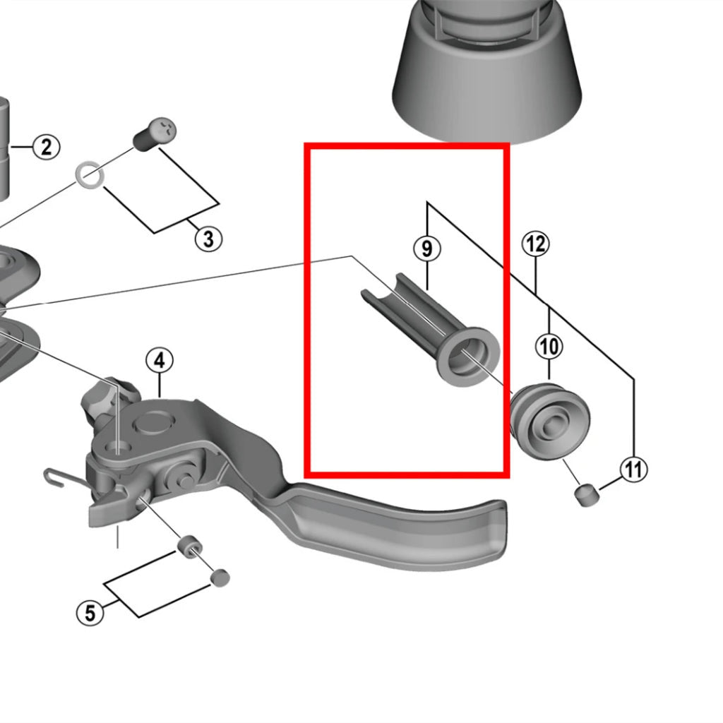 BL-M8100 Brake Lever Diaphragm Y1XK9801T
