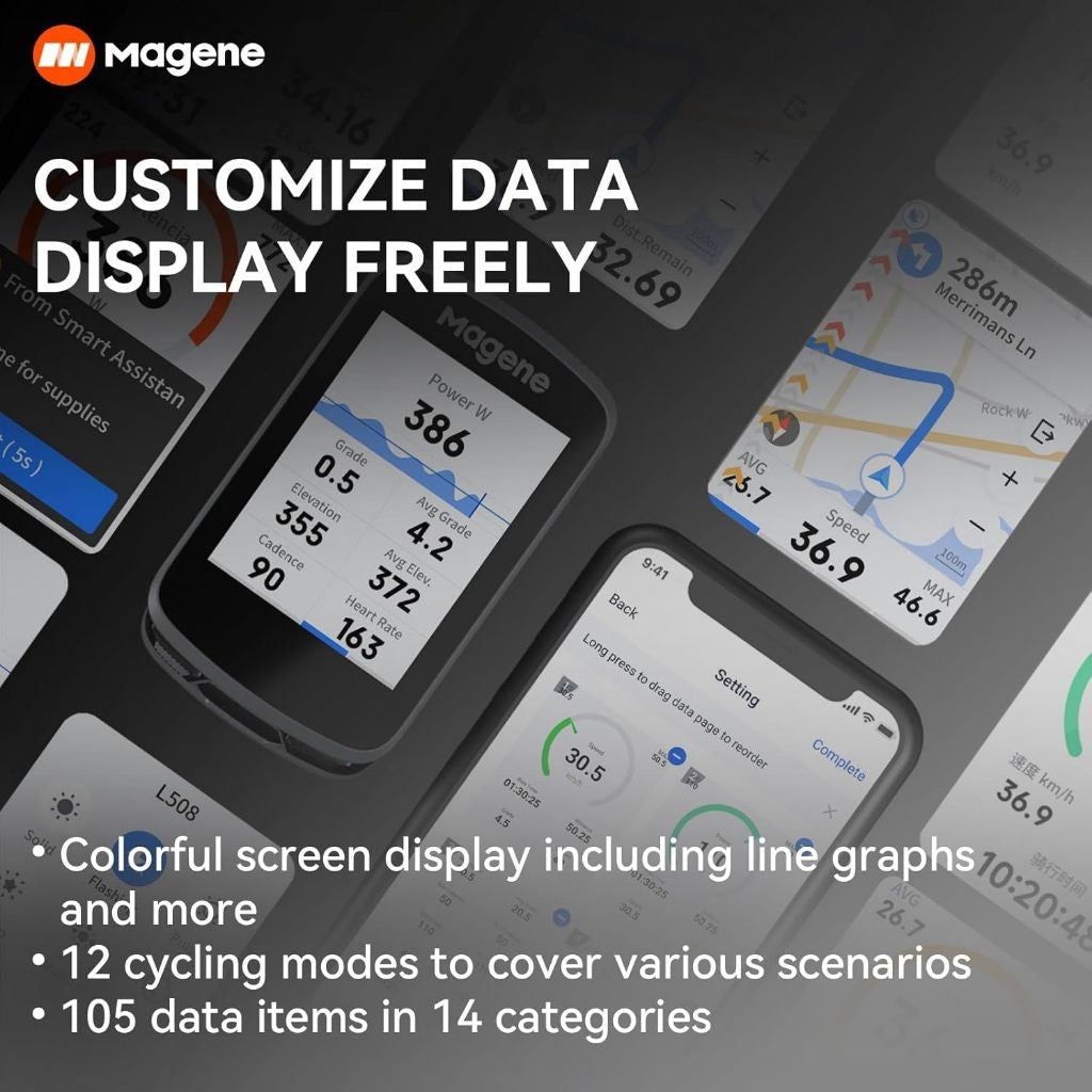 Magene C506 Smart GPS Bike Computer