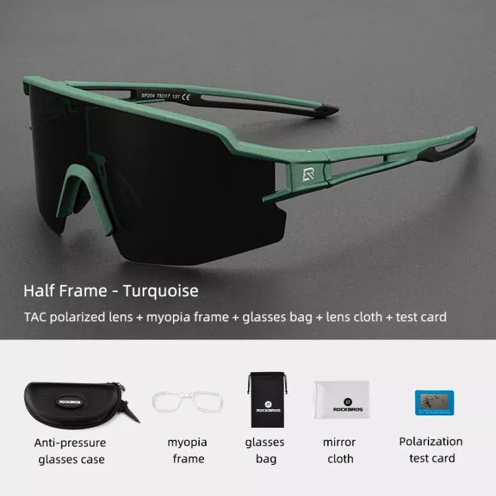 ROCKBROS Cycling Glasses Men Women Photochromic Outdoor Sport Hiking Eyewear Inner Frame Bicycle Glasses -10161