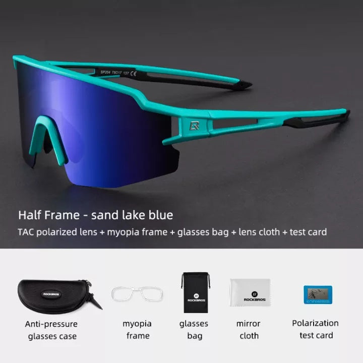 ROCKBROS Cycling Glasses Men Women Photochromic Outdoor Sport Hiking Eyewear Inner Frame Bicycle Glasses -10161