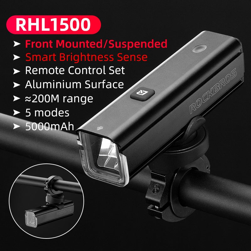 ROCKBROS RHL Bike Light Rechargeable