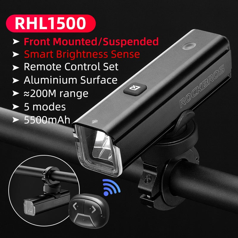 ROCKBROS RHL Bike Light Rechargeable